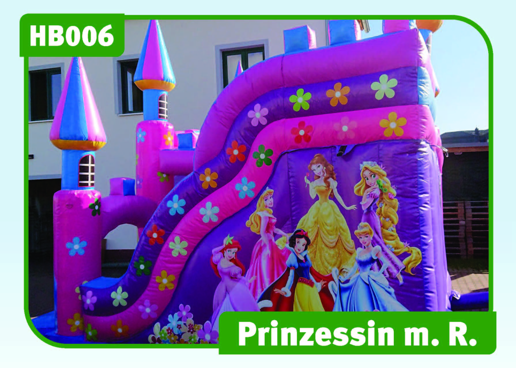 Hüpfburg m,R. Prinzessin